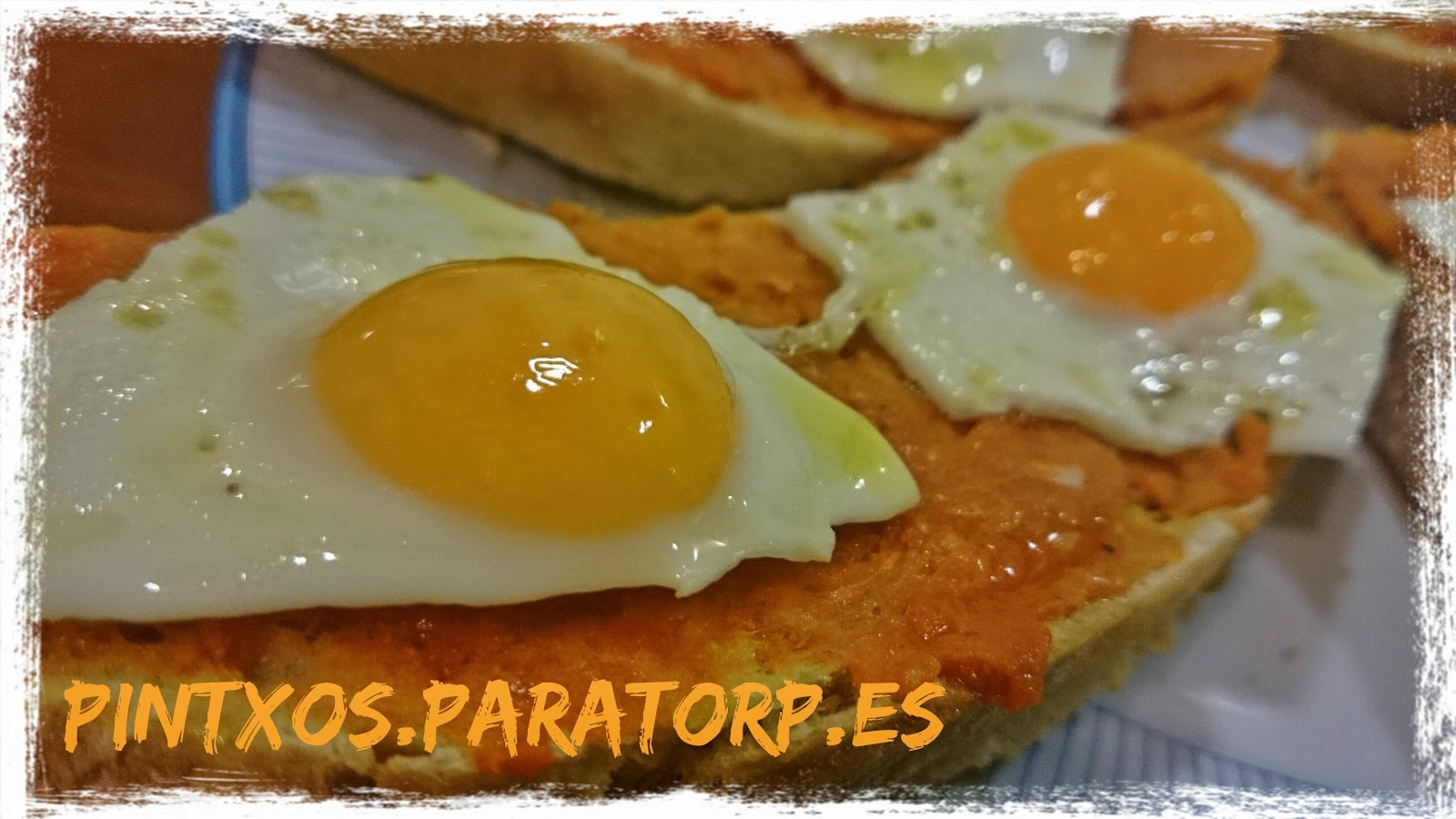 Canapes de sobrasada y huevos de codorniz - Receta Fácil Paso a Paso