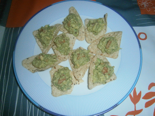Nachos con guacamole - Receta Fácil Paso a Paso