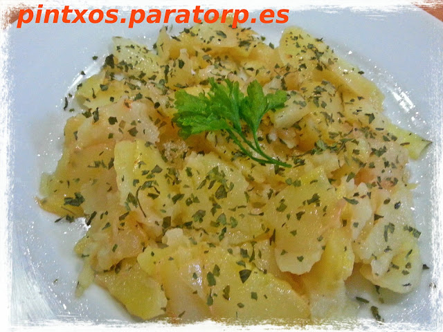 Patatas a la vinagreta