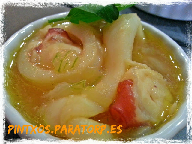 Pintxo calamares y pulpo a la cerveza - Receta Fácil Paso a Paso