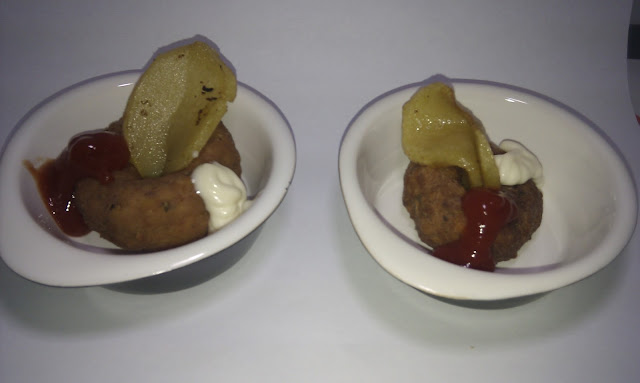 Pintxo de aros de carne picada - Receta Fácil Paso a Paso