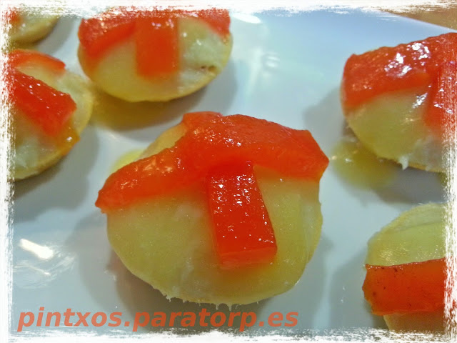 Pintxo de brandada de bacalao