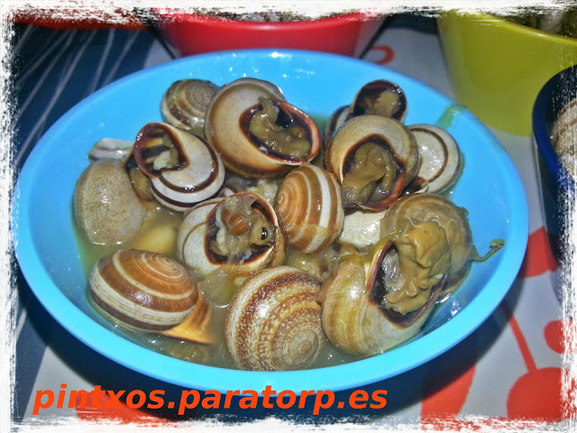 Pintxo de caracoles - Receta Fácil Paso a Paso