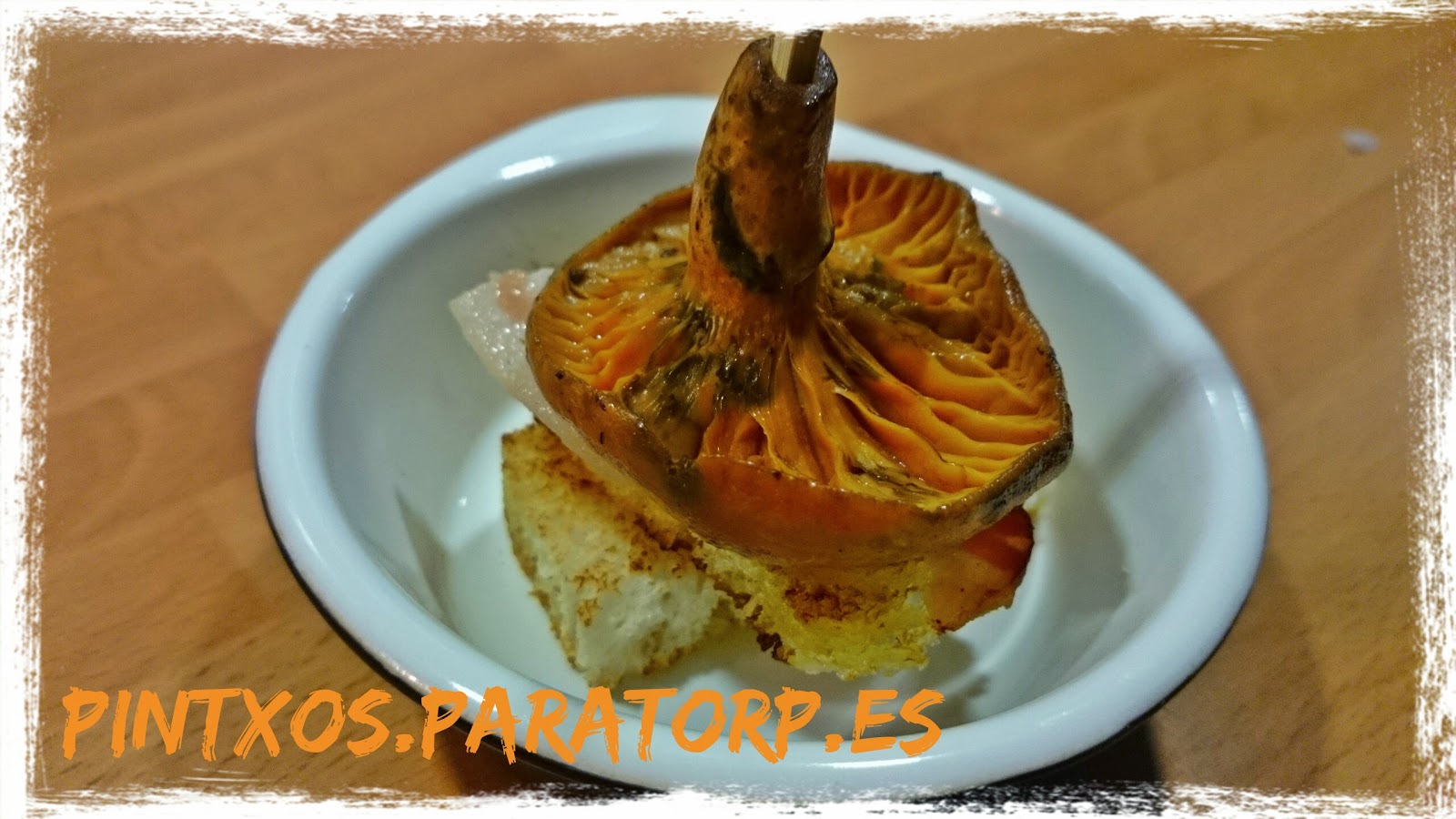 Pintxo de níscalos con bacon - Receta Fácil Paso a Paso