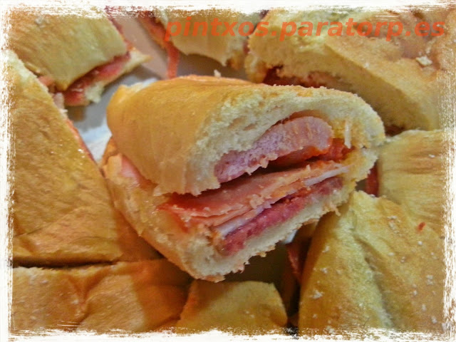Pintxo de rosca rellena al horno - Receta Fácil Paso a Paso