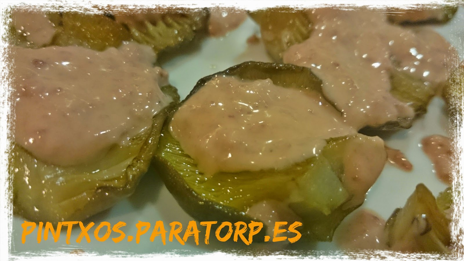 Pintxo de setas con crema de foie - Receta Fácil Paso a Paso