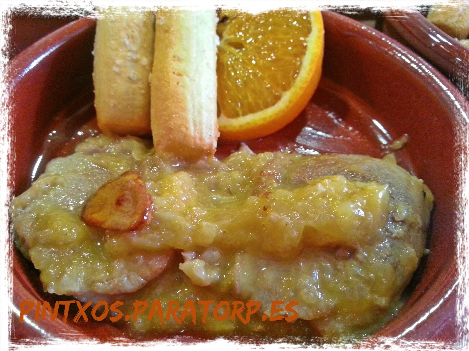 Pintxo de Solomillo de cerdo a la naranja - Receta Fácil Paso a Paso
