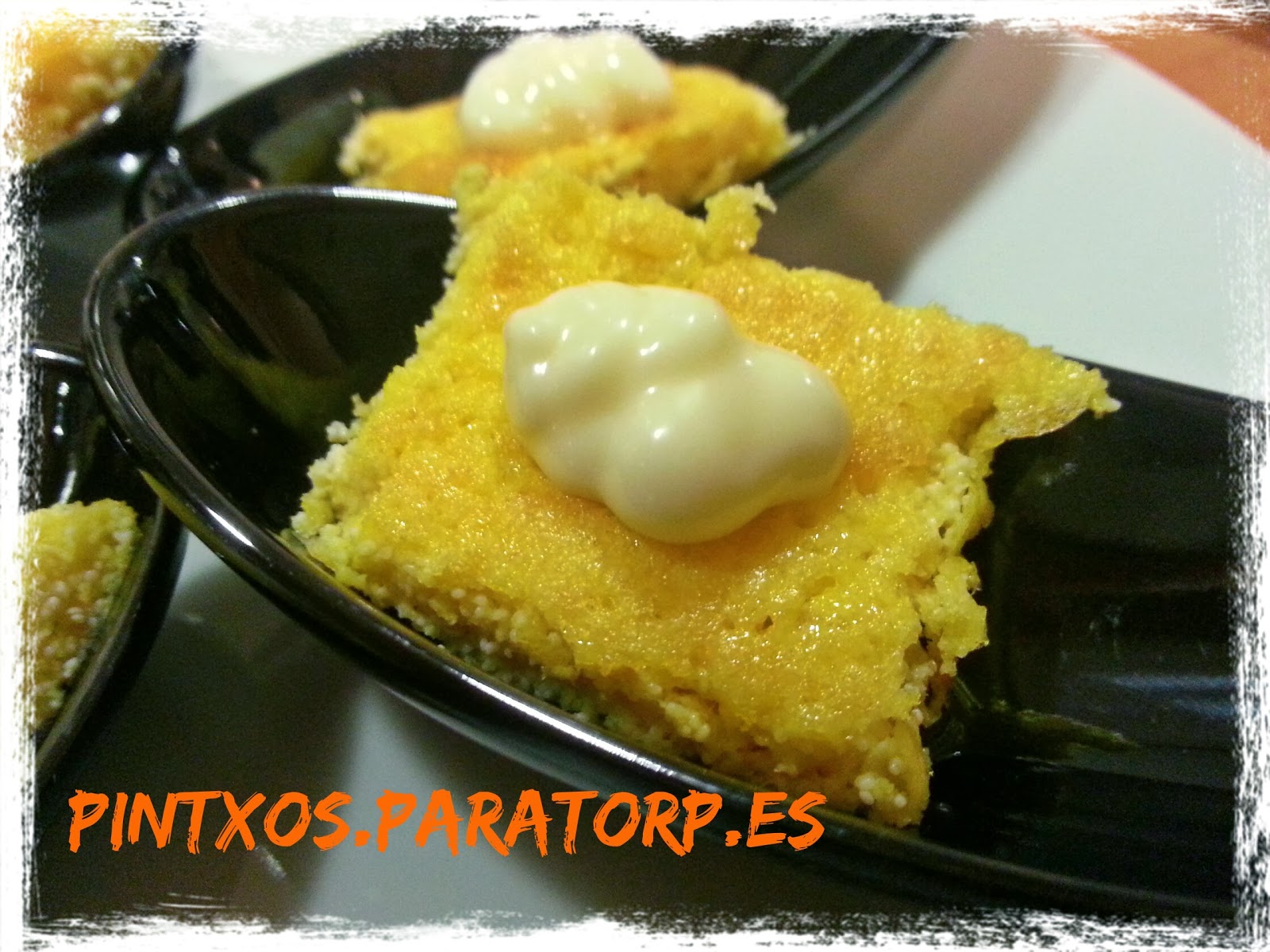 Pintxo de tortilla de huevas de merluza - Receta Fácil Paso a Paso