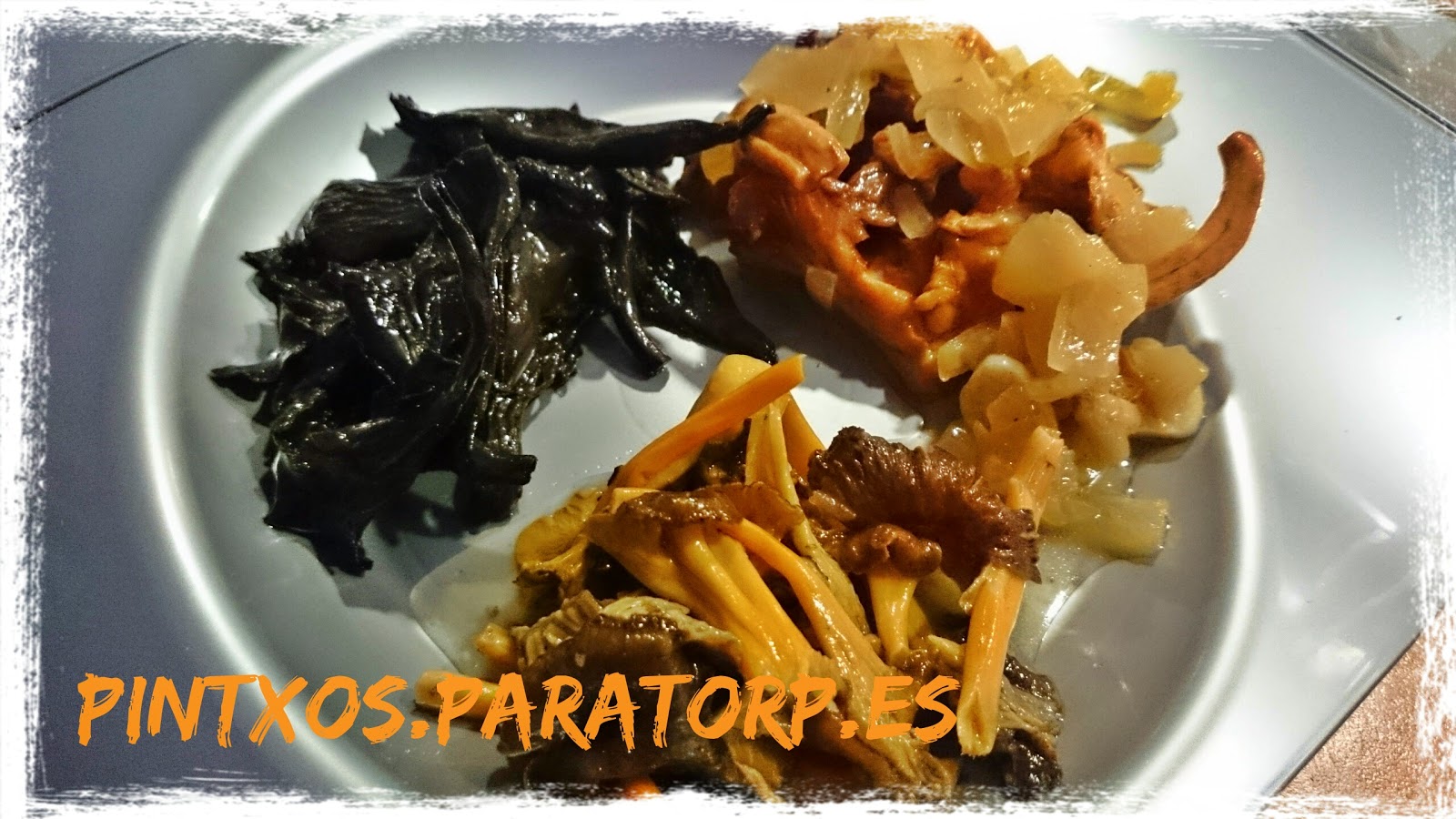 Pintxo de triada de setas - Receta Fácil Paso a Paso