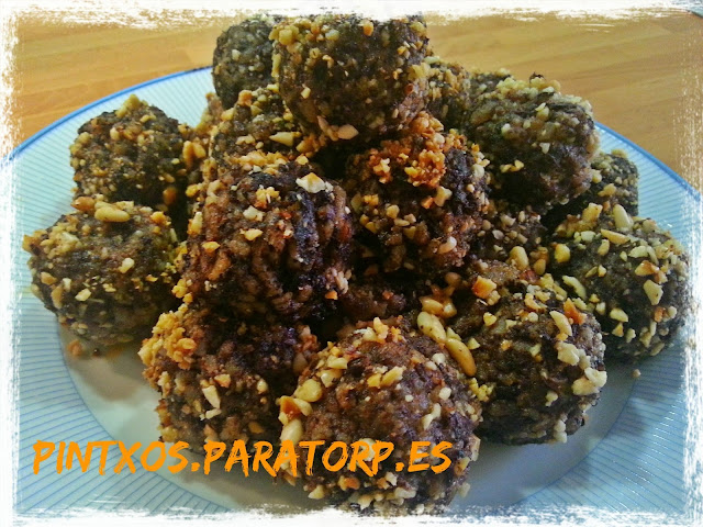 Pintxos de "morcilla Roché"