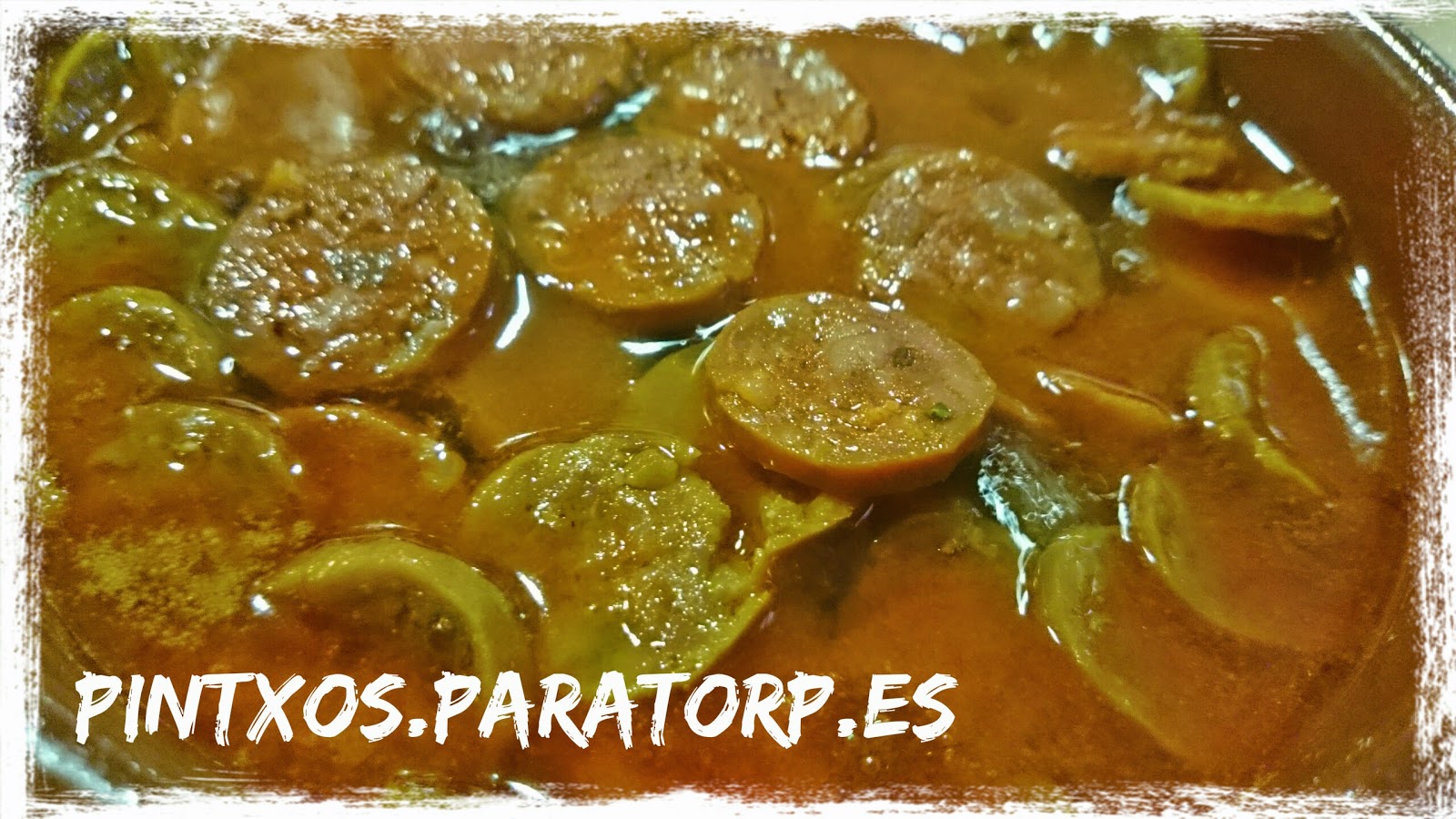 Tapa de choricito a la sidra - Receta Fácil Paso a Paso