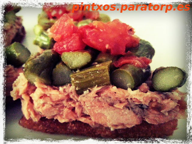 Tartar de salmón y espárragos - Receta Fácil Paso a Paso