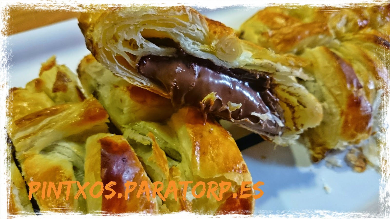 Trenza de nutella - Receta Fácil Paso a Paso